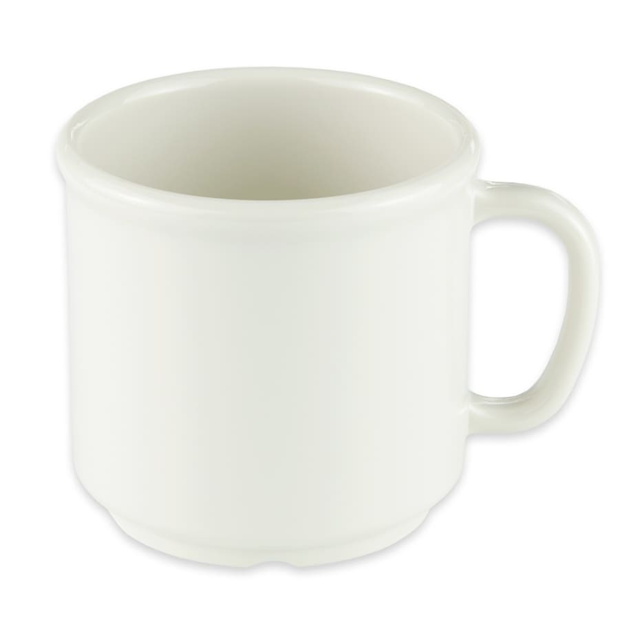 11 oz stoneware coffee mug Small 11 oz. Round Ceramic Tea Mug main image 1