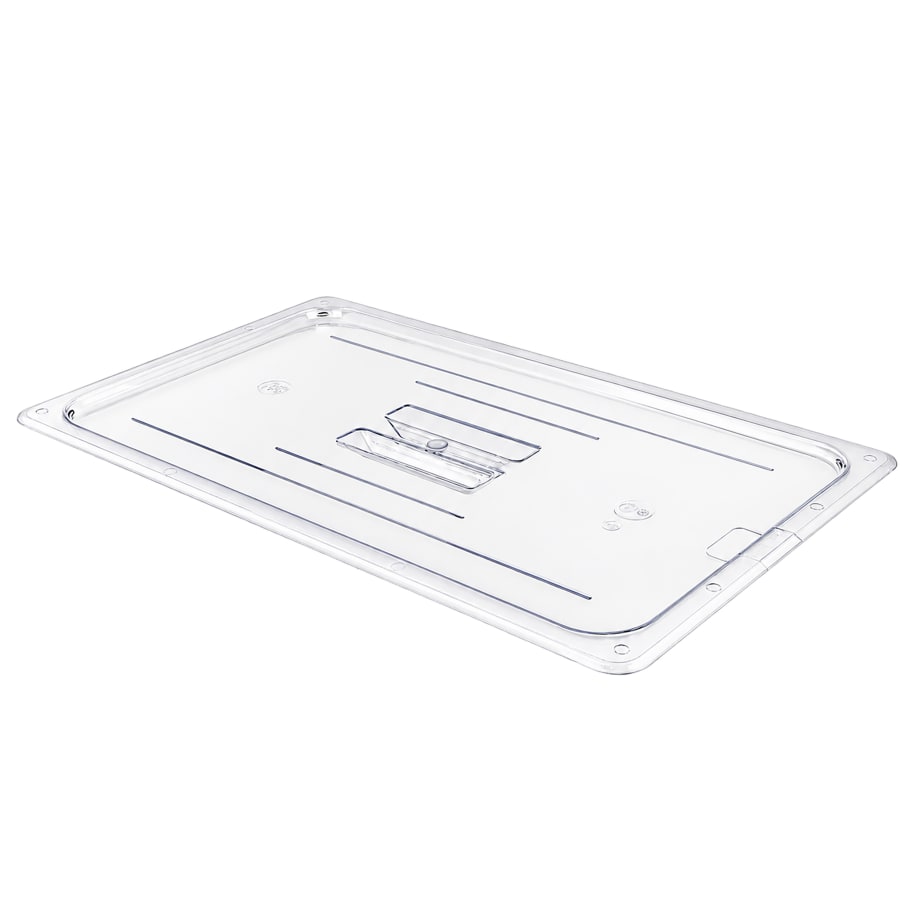 15 Pcs 1/6 Size Polycarbonate Food Pan Lids With Handle - Clear Steam Pan Covers For Commercial Kitchen