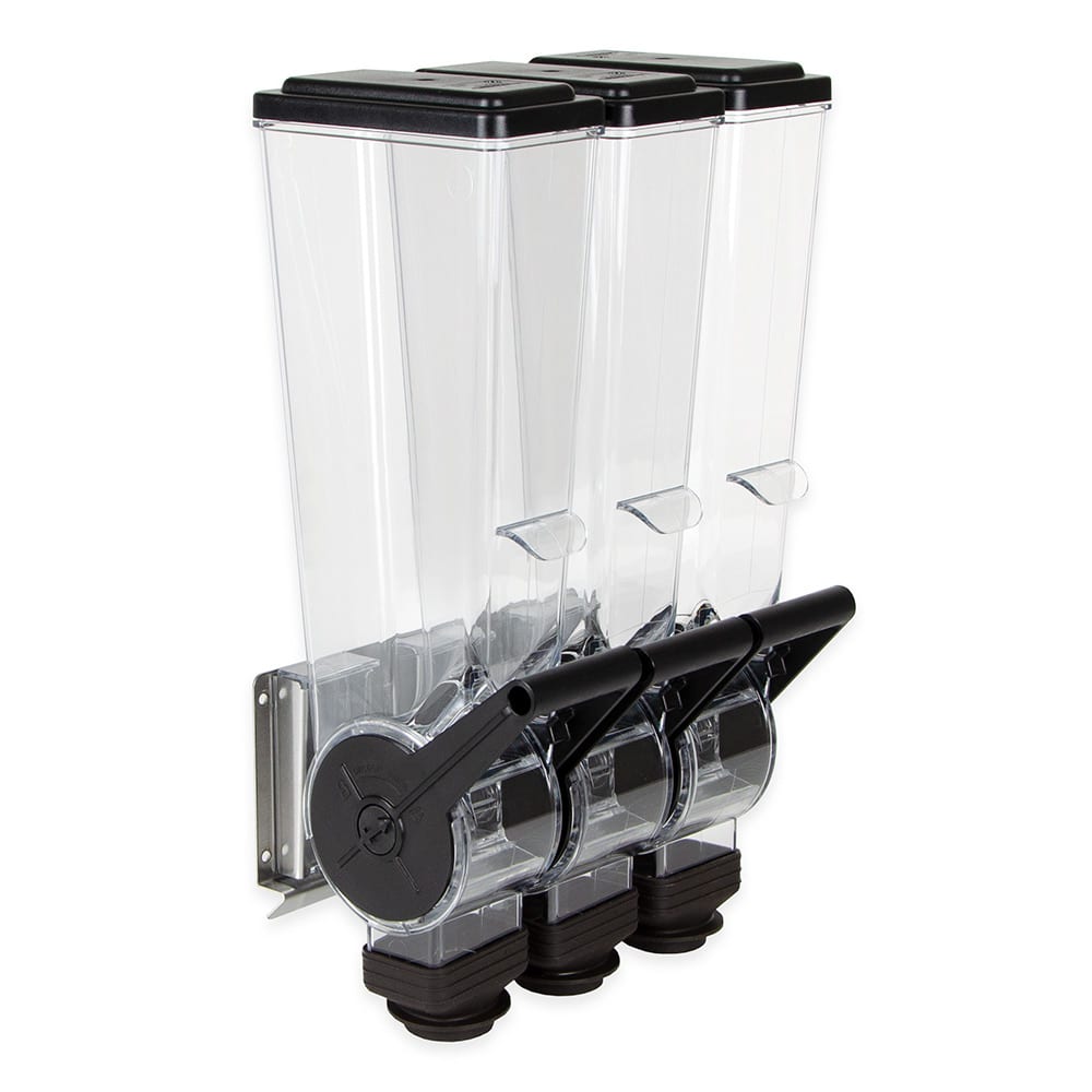 Server 88770 WallMount Topping Dispenser, (3) 2 liter Hoppers