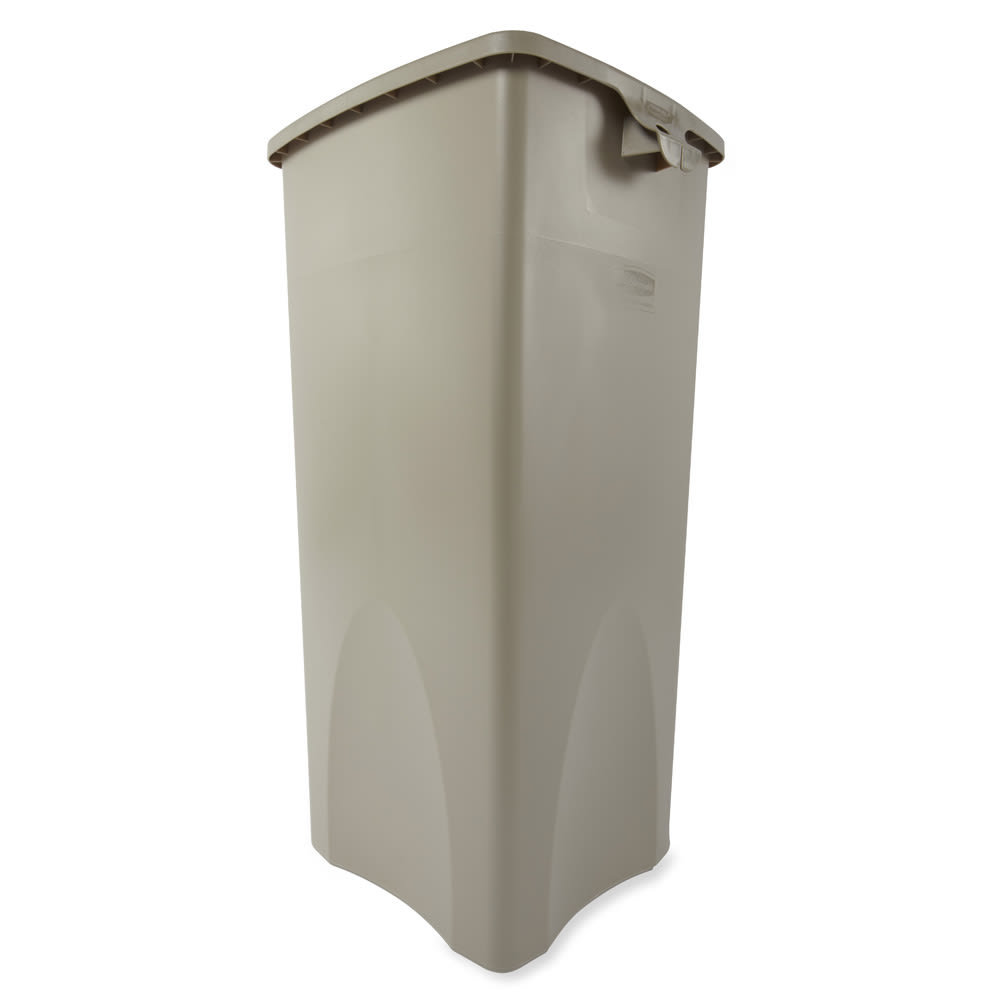 Rubbermaid FG356988BEIG 23 gallon Commercial Trash Can ...