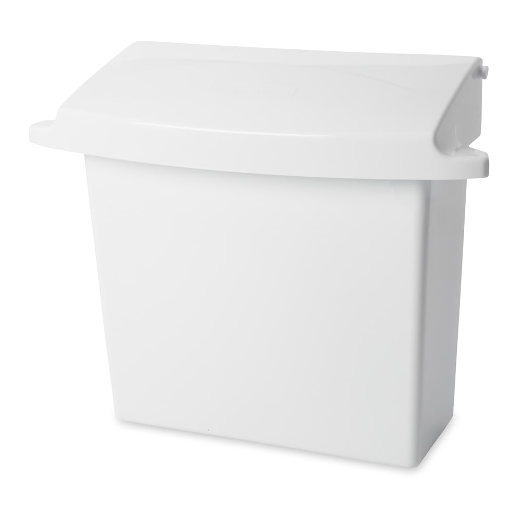 Rubbermaid FG614000WHT Sanitary Napkin Receptacle White