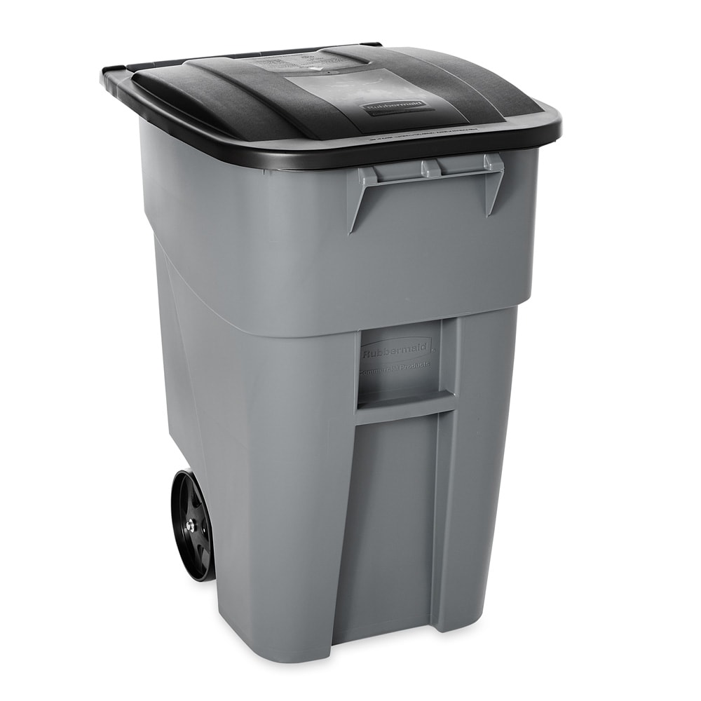 Rubbermaid 9W2773 Brute 50 Gallon Recycling Container Blue 