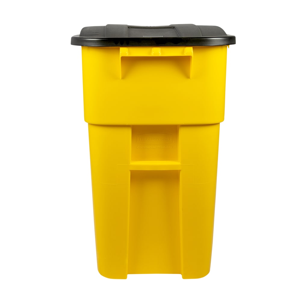 Rubbermaid FG9W2700YEL 50gal Multiple Material Recycle Bin Indoor