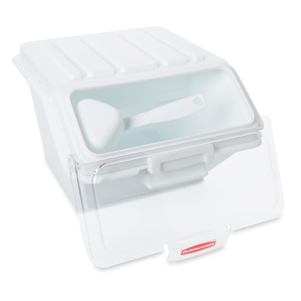 Rubbermaid FG9G6000WHT ProSave® Safety Storage Bin with Scoop 2.62
