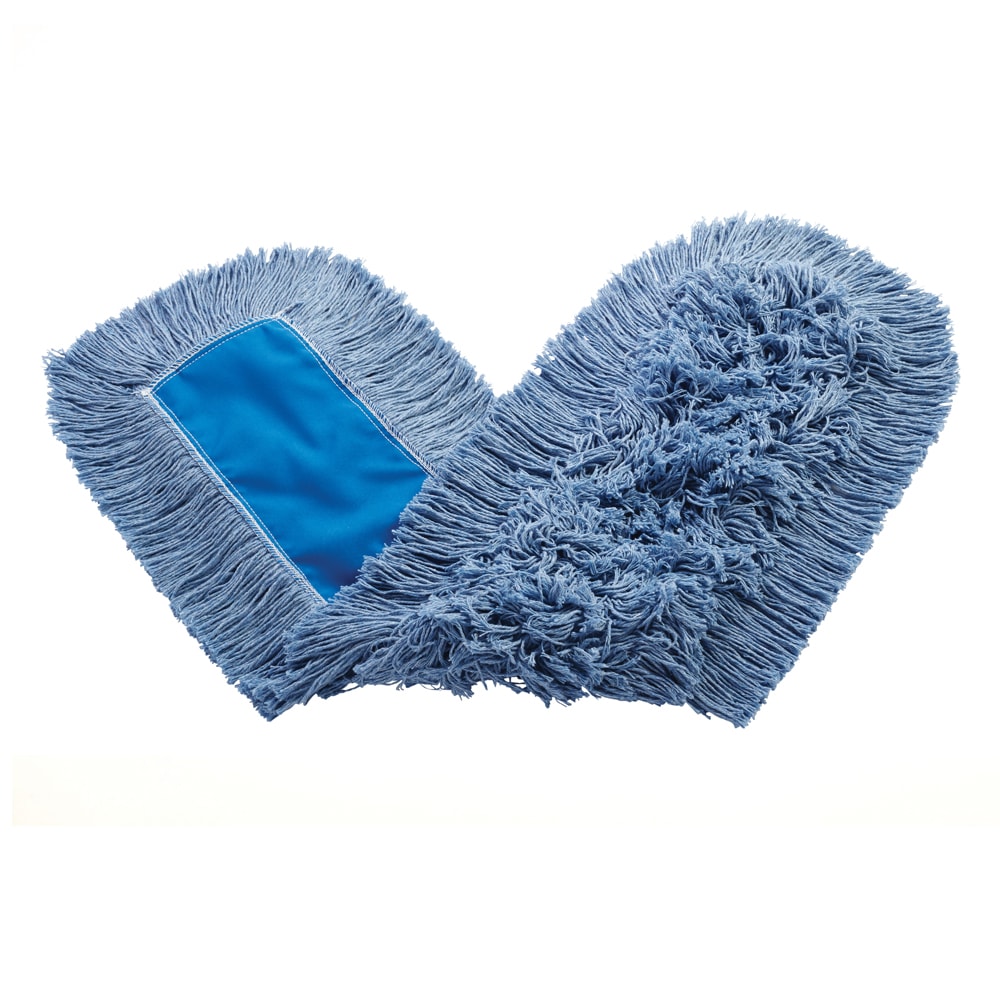 Rubbermaid FGK15500BL00 36" KutAWay® Dust Mop Head Only w/ Cut Ends, Blue