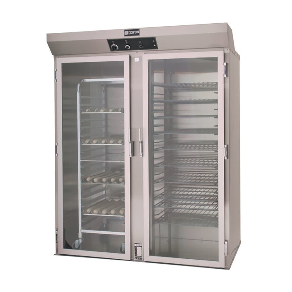 Rotating Racks Proofer Doyon E236R Roll-In Proofer For 2 Single Racks, 2 Sections, 120 240v/1ph