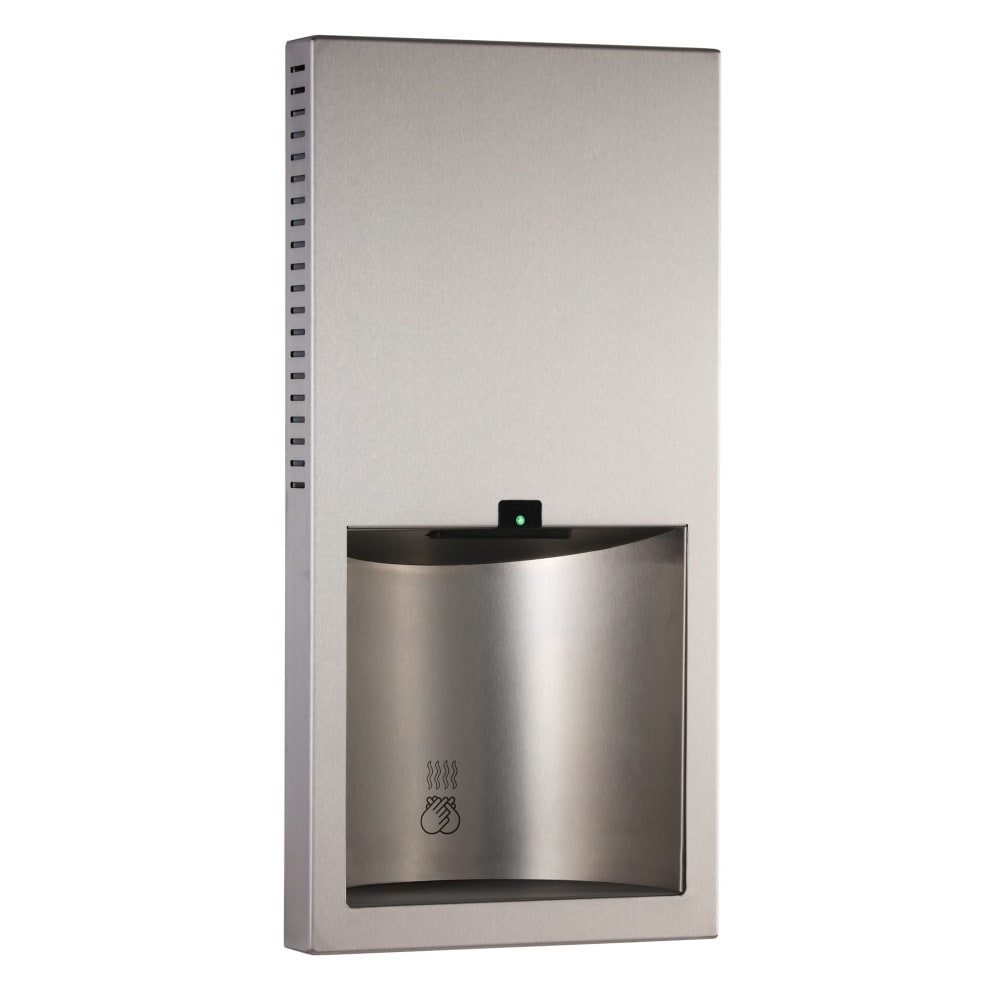 Bobrick B3725 Automatic Recessed Hand Dryer w/ 17 Second Dry Time