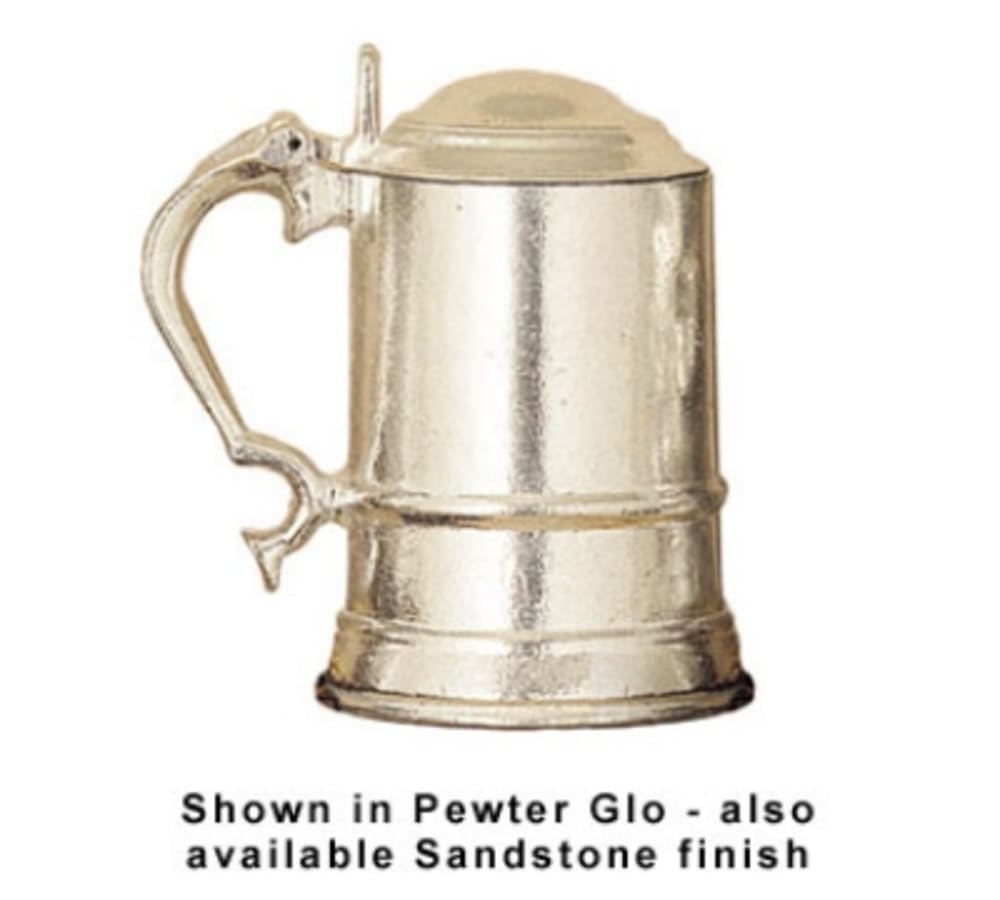 Bon Chef 4008P 20oz Covered Tankard, Aluminum/PewterGlo
