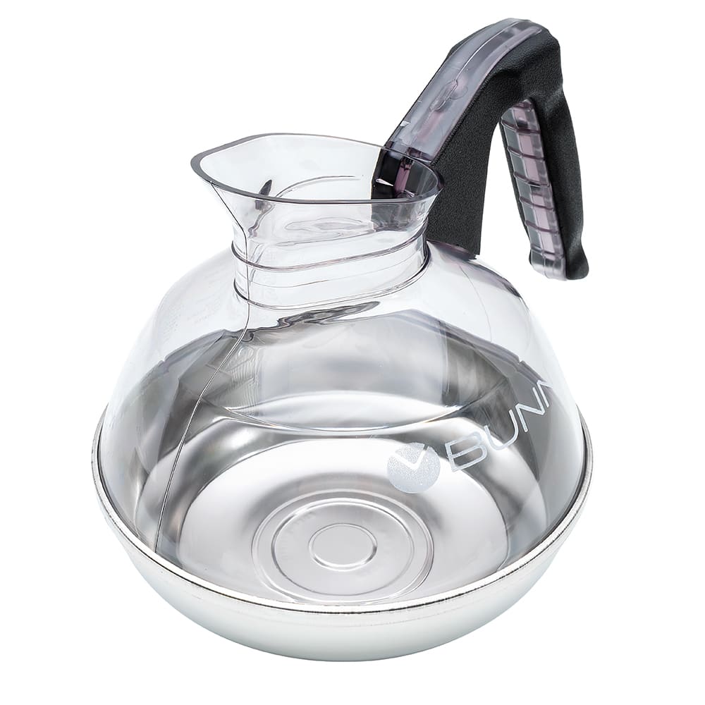 Bunn 06100.0101 64 oz Regular Coffee Decanter w/ Black Plastic Handle
