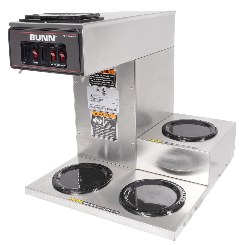 Bunn VP173 Medium Volume Decanter Coffee Maker Pourover, 3 4/5 gal