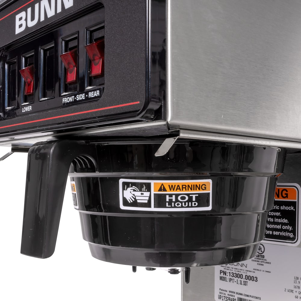 Bunn VP173 Medium Volume Decanter Coffee Maker Pourover, 3 4/5 gal