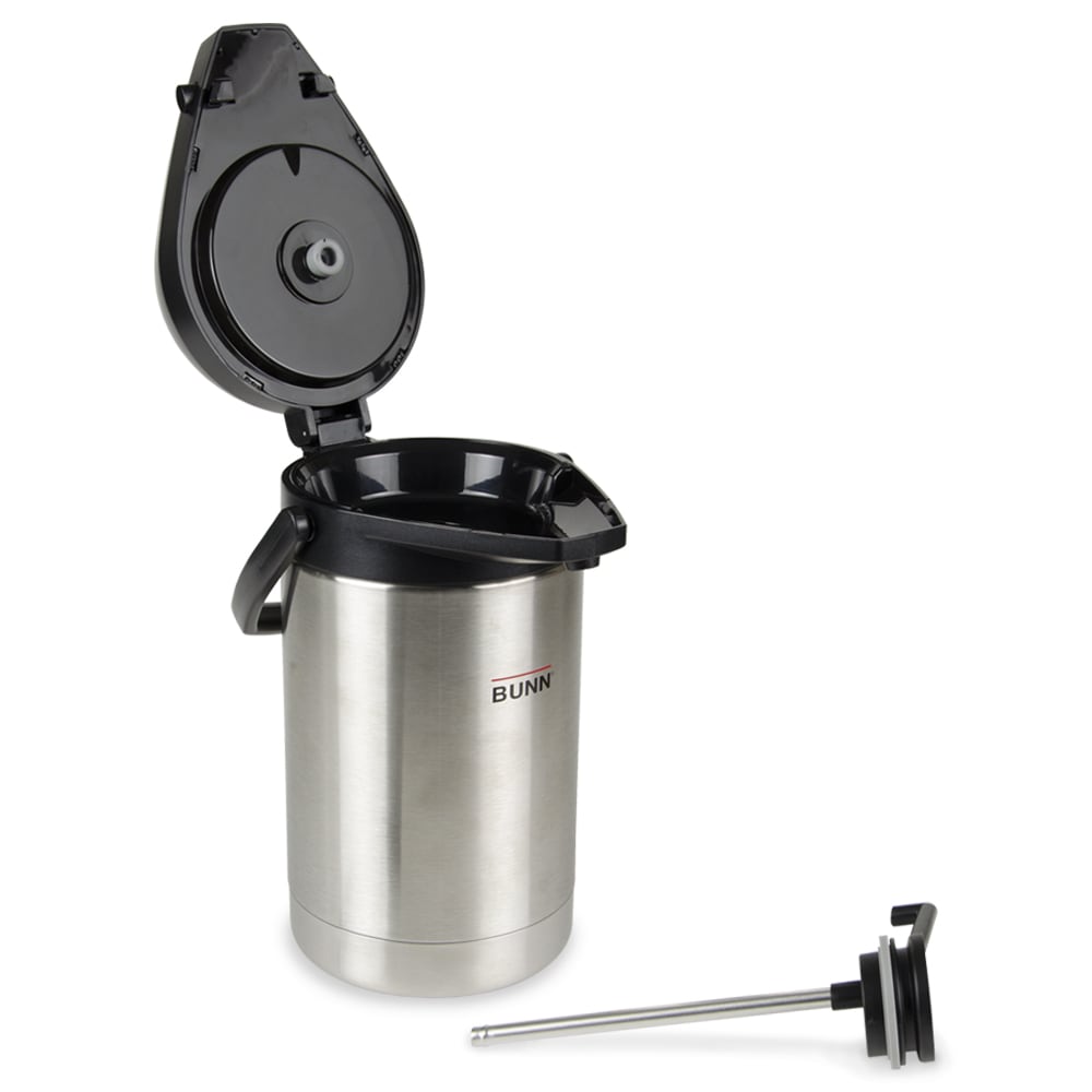 Bunn 32125.0000 2 1/2 Liter Lever Action Airpot, Stainless Steel Liner