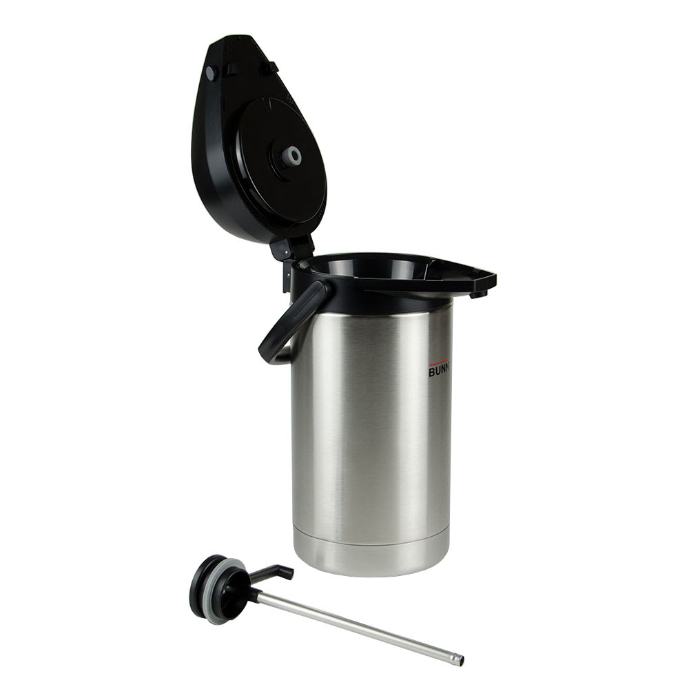 Bunn 32130.0000 3 Liter Lever Action Airpot, Stainless Steel Liner