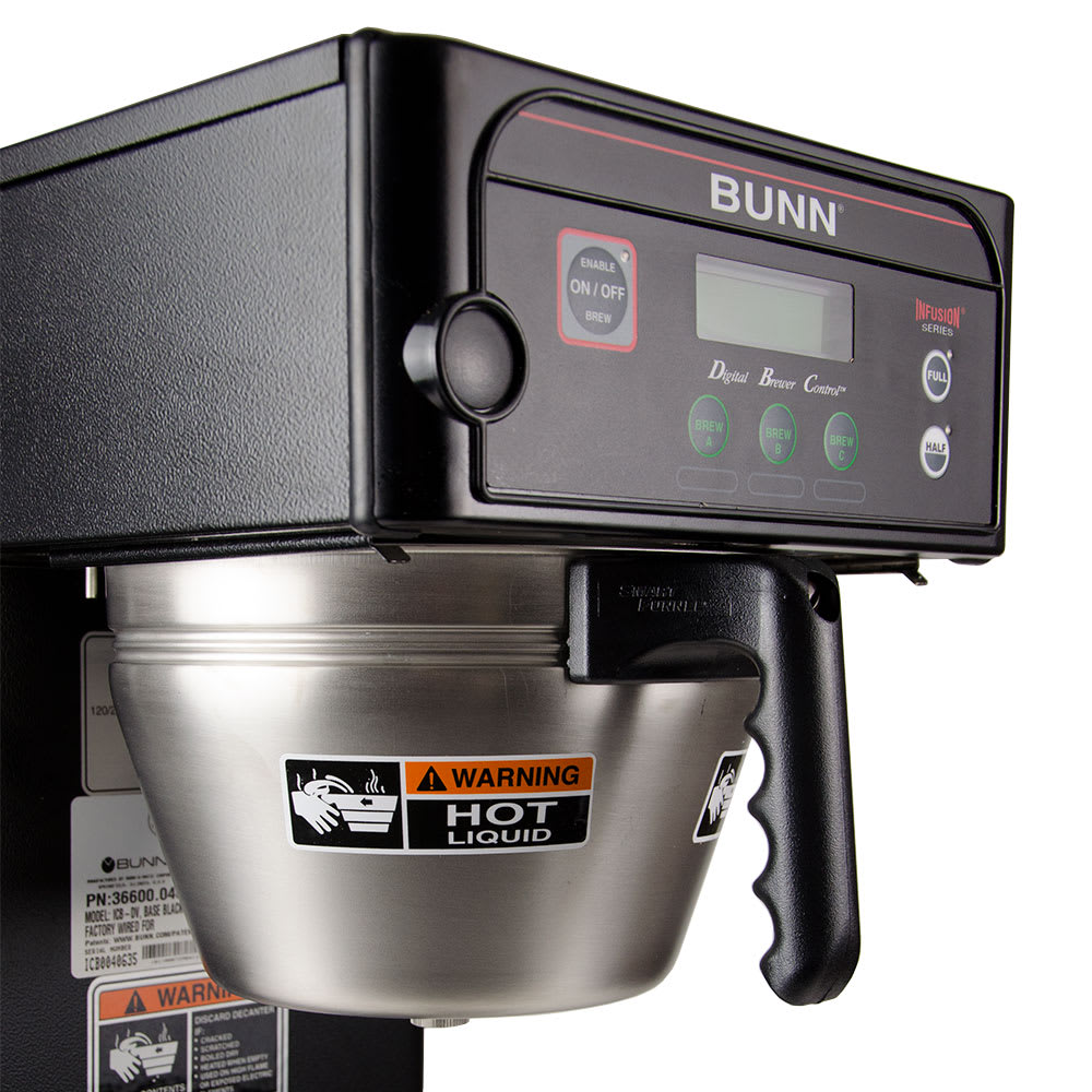 Bunn ICBDV 3 gal Infusion Series® Coffee Brewer, English/Spanish