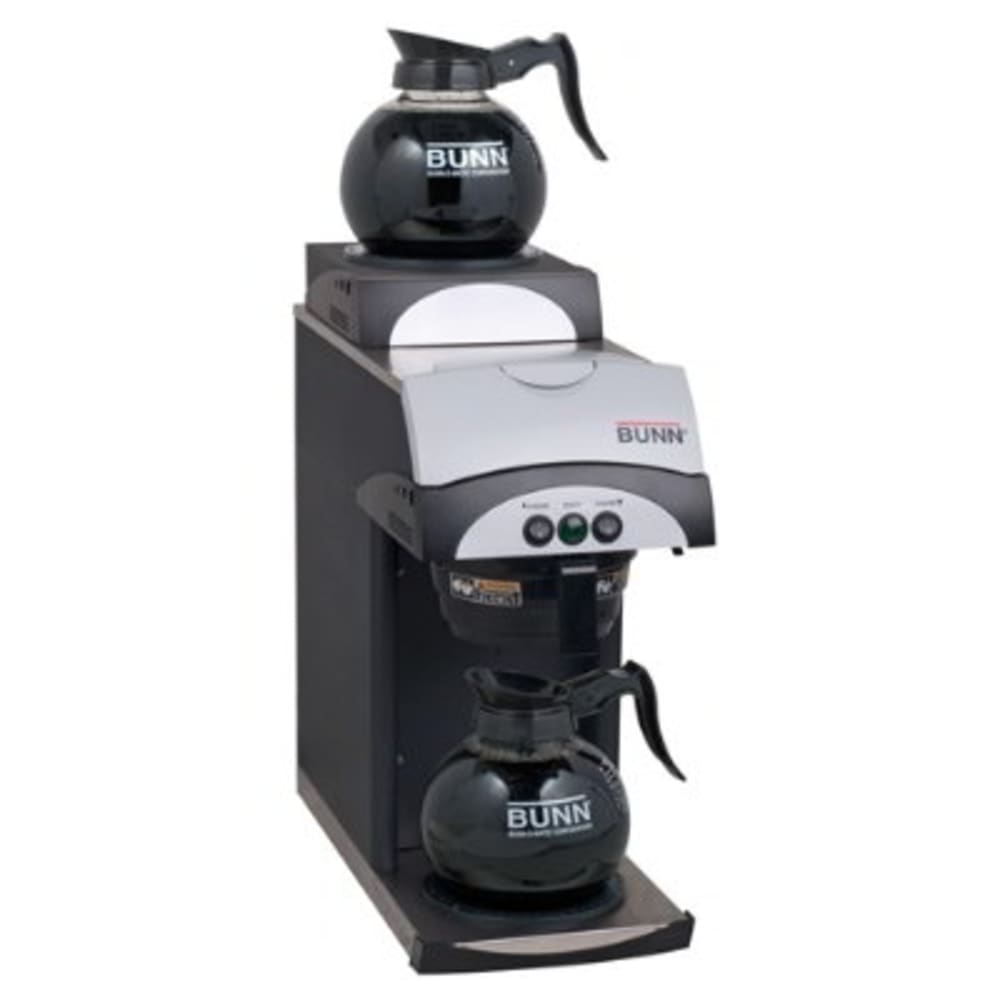 BUNN Coffee Pot Decanter/Carafe, 2 Black Regular and 1 Orange Decaf, 12 Cup  Capacity, Set of 3, Original Version