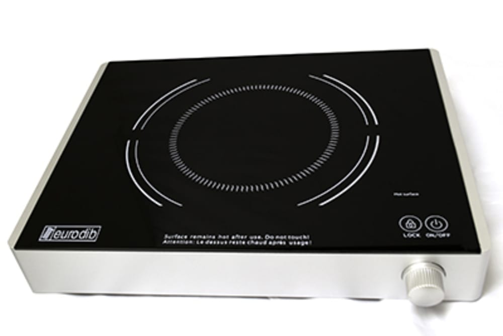 Eurodib C1820 Countertop Commercial Induction Cooktop w/ (1) Burner, 120v