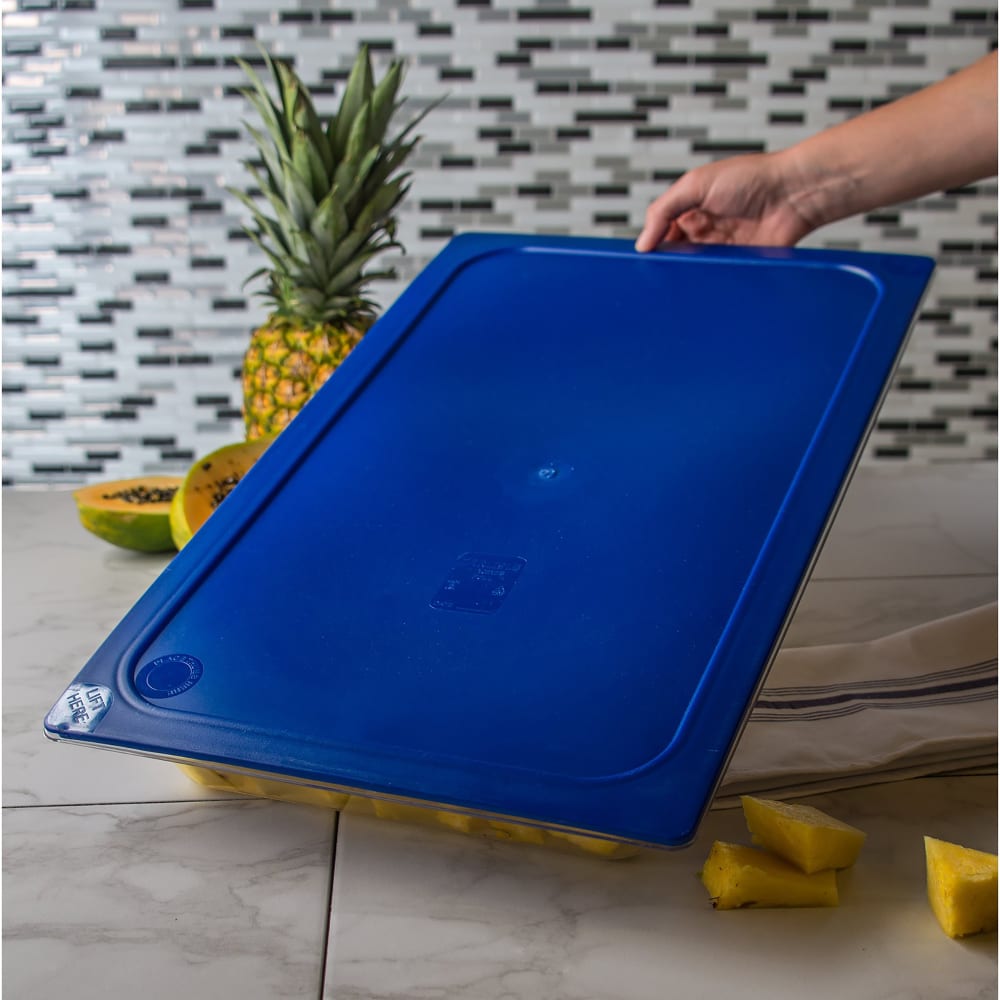 Carlisle 10212B60 Full Size Food Pan Lid Dark Blue