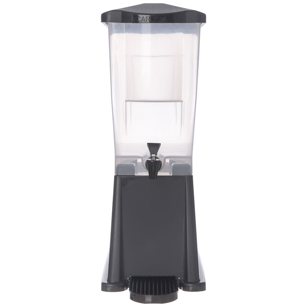 Carlisle 222903 Beverage Dispenser with Base 5 Gal Black