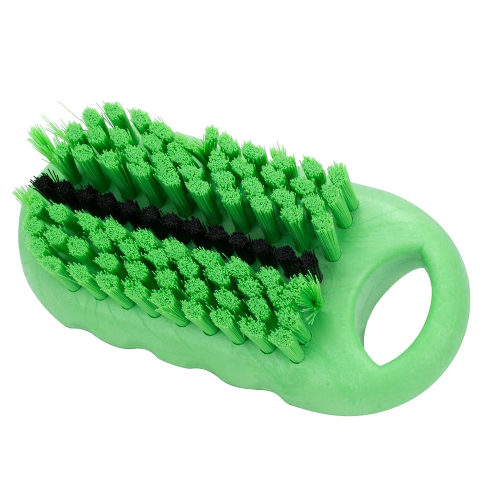 Carlisle 40020EC75 2 1/2" Hand & Nail Brush Polyester, Lime