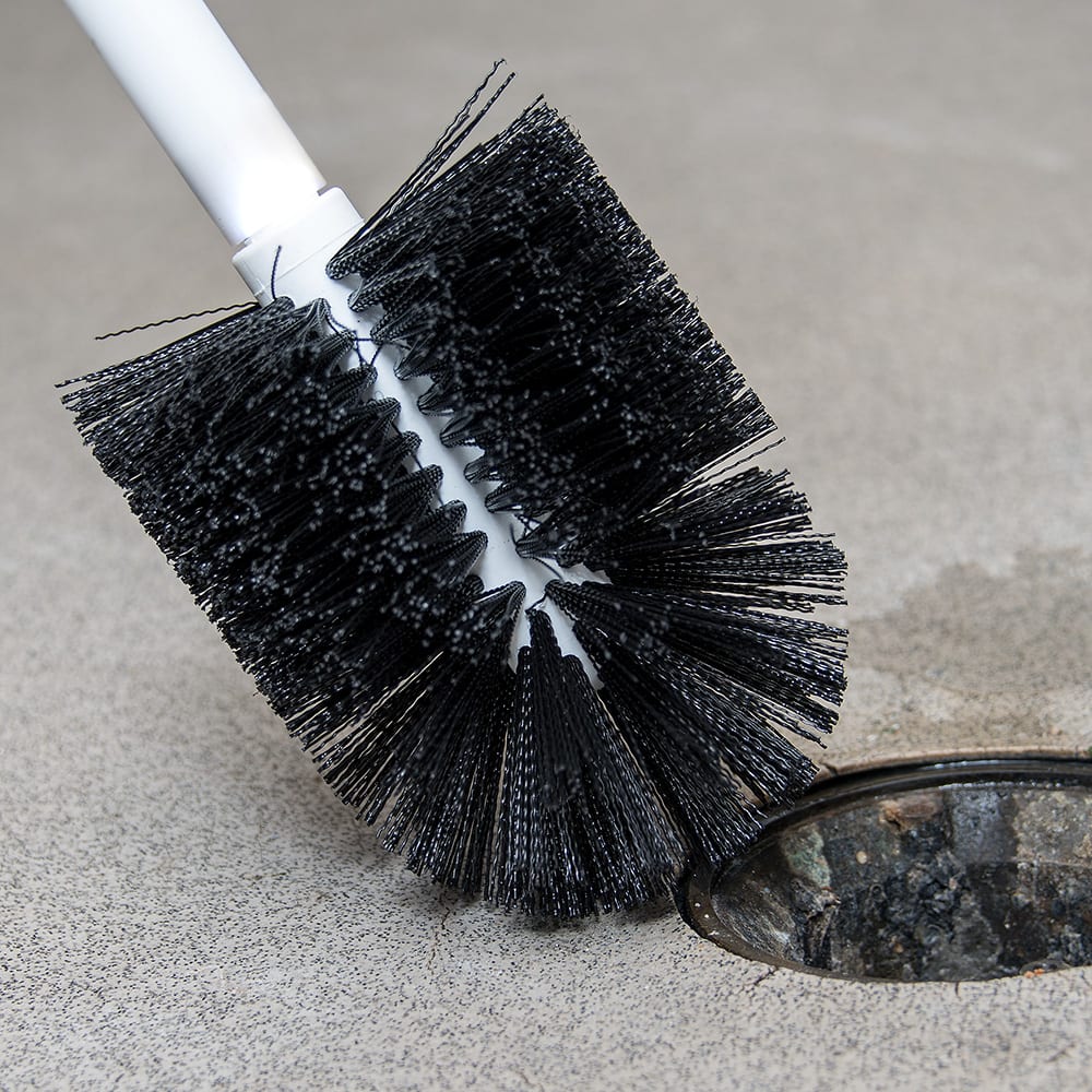 Carlisle 4014600 Sparta Floor Drain Brush, 3 Black Bristles