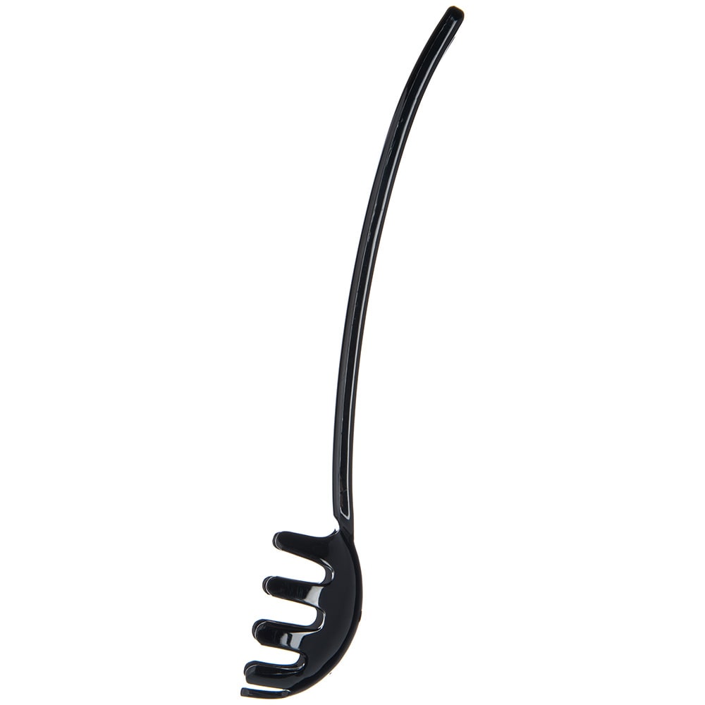 Carlisle 435503 9 1/2"L Buffet Pasta Fork, Plastic, Black