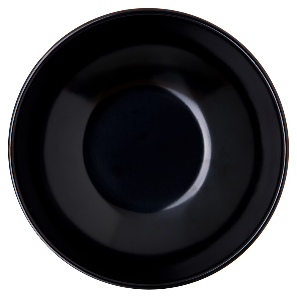Carlisle 575B03 10 oz Melamine Salad Bowl, Black