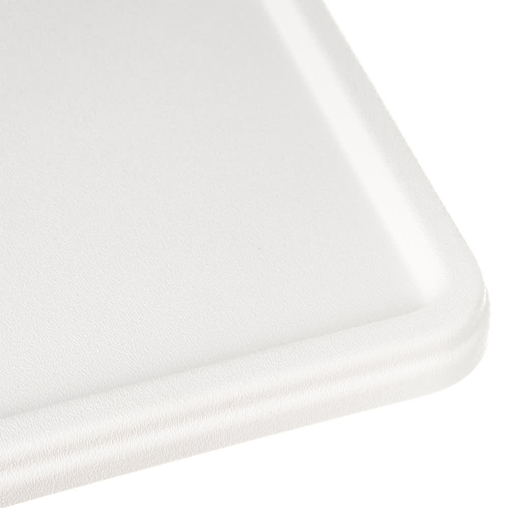 Carlisle RHC02 20 3/8" Square Rack Cover Plastic, White