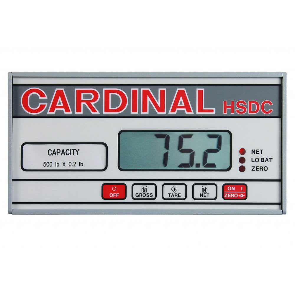 DETECTO Hanging Scale, Electronic, 500 Lb Capacity