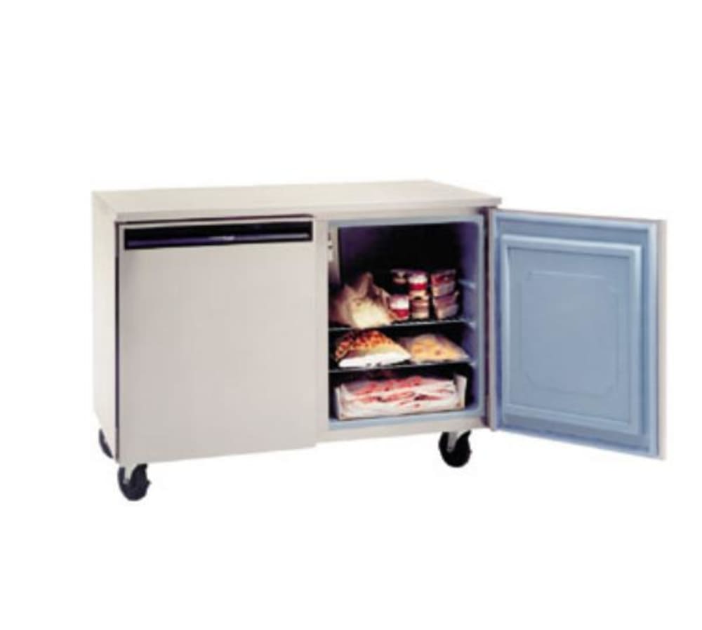 Delfield UC4148 11.4cu ft Undercounter Freezer w/ (2) Sections & (2