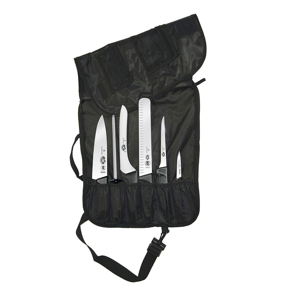 Victorinox Swiss Army 7.4012X12 7Piece Culinary Kit w/ (5) Knives