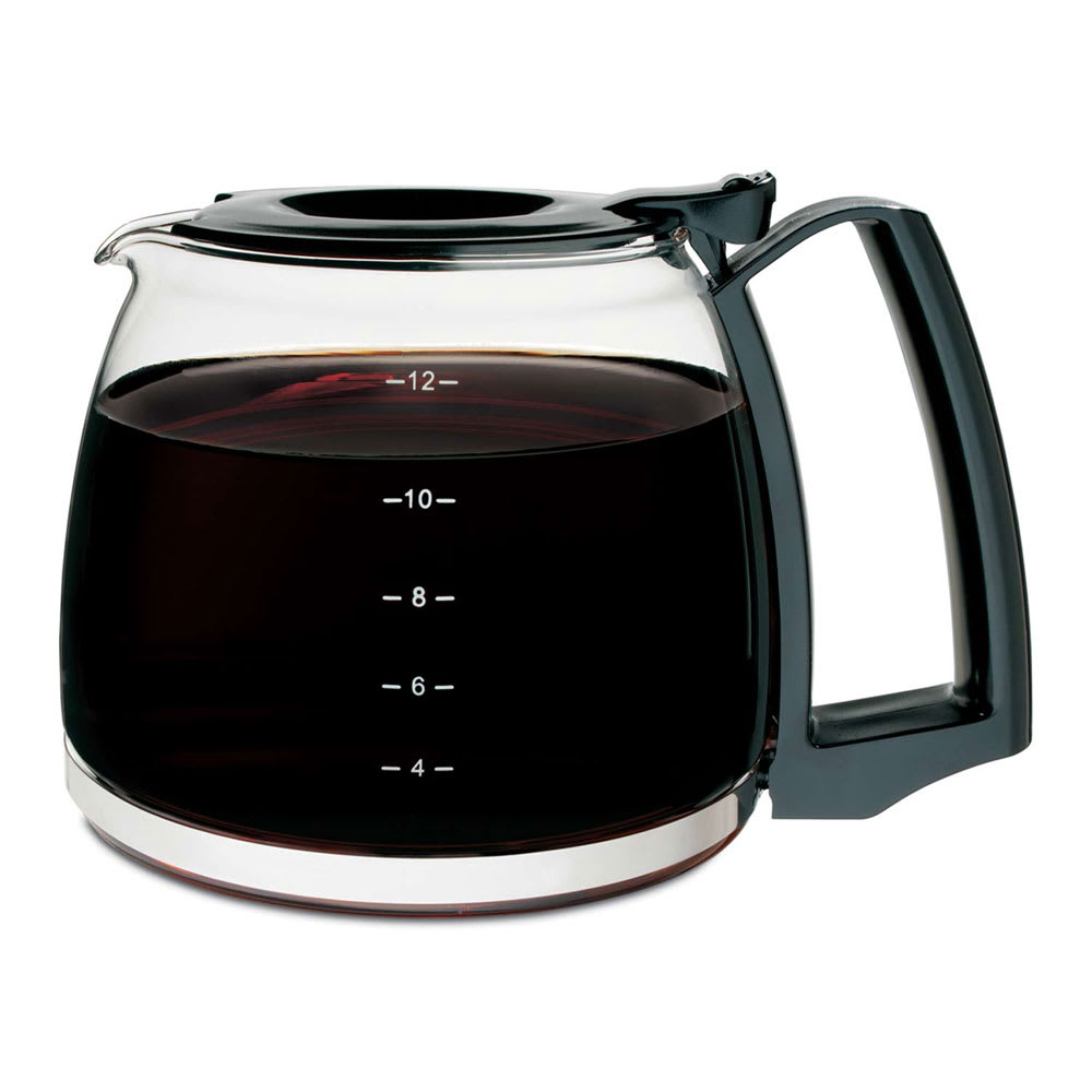 Bunn Universal 10 cup Replacement Glass Coffee Carafe Tea Pot Decanter Black 