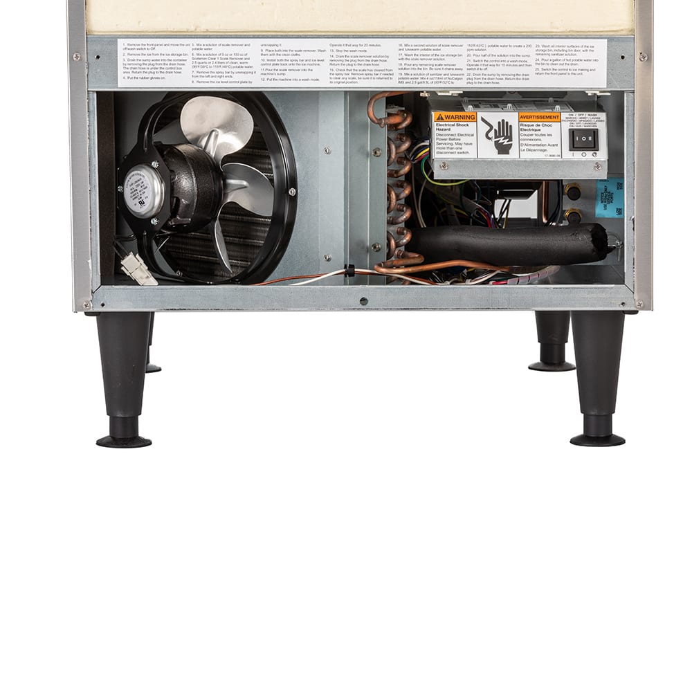 Scotsman UC2024SA1 24"W Half Cube Undercounter Ice Machine 227 lbs