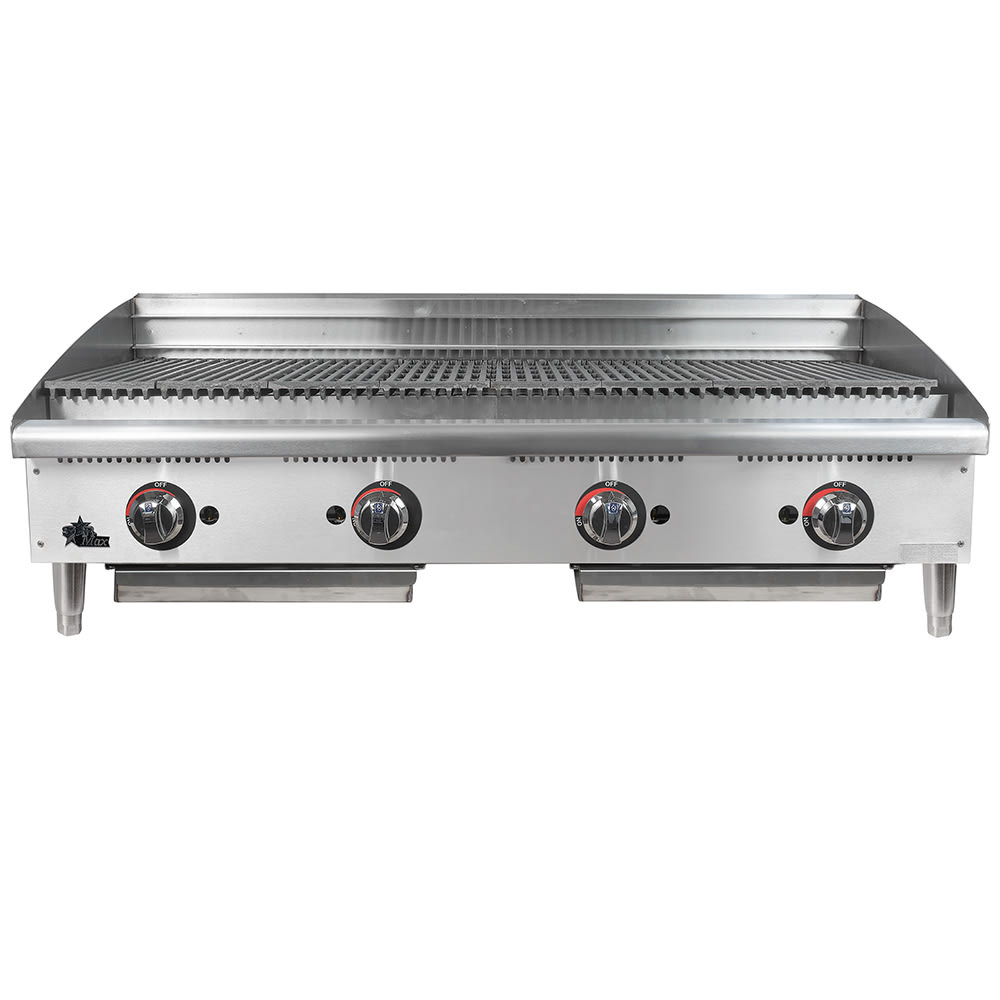 Star 6148RCBF 48" Gas Charbroiler Adjustable Manual Controls