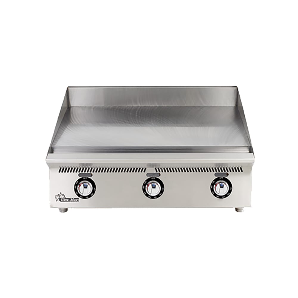 Star 836MA 36 Gas Griddle w Manual Controls - 1 Steel Plate, Natural Gas