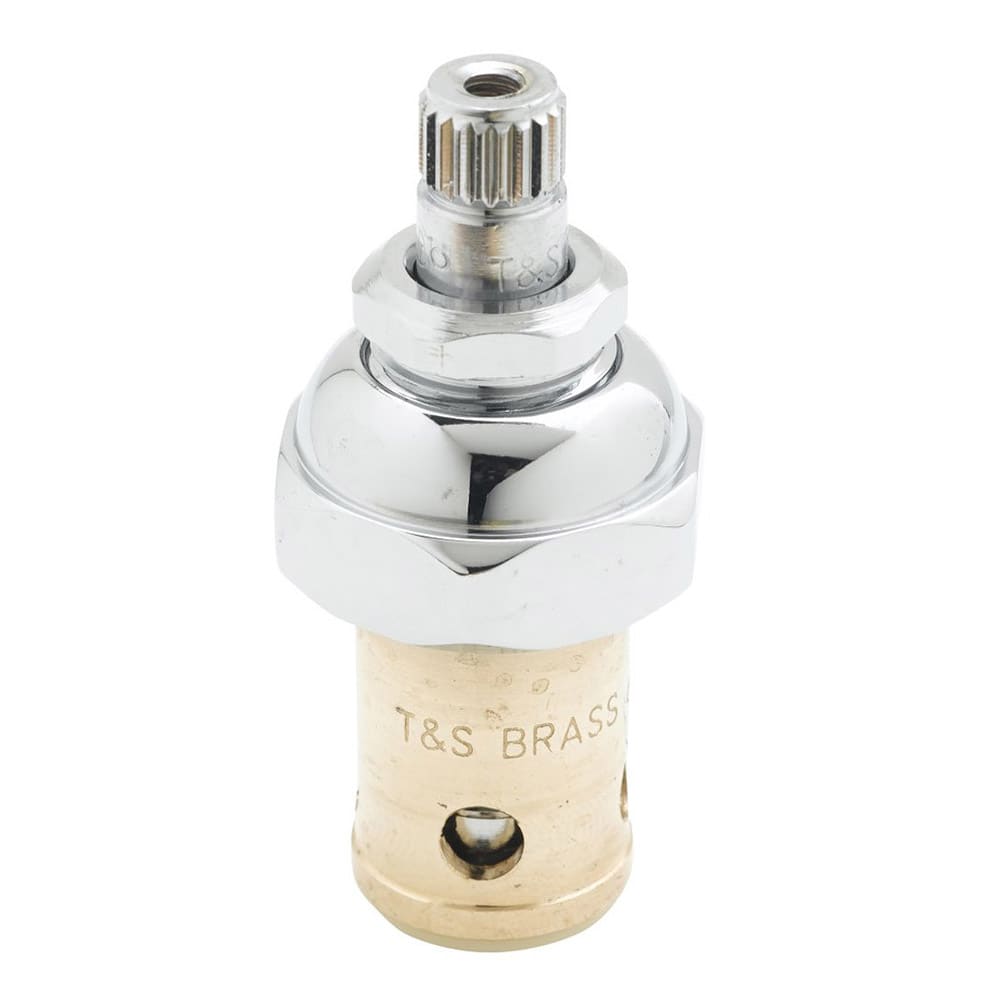 T&S 00596040 Eterna Spindle Assembly for Hot RighttoClose Faucet Handle