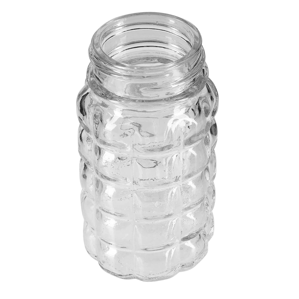 3 oz Square Glass Salt & Pepper Shakers (24 ea)