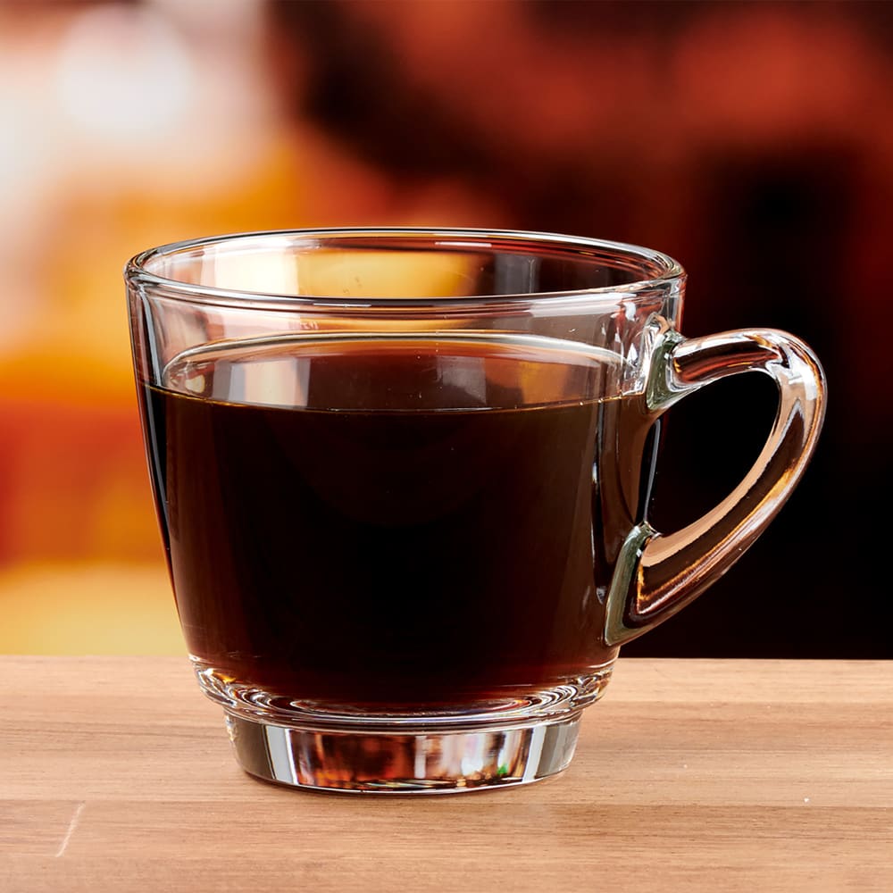 1P01641 Anchor Cappuccino Cup, 8-1/4 oz., glass, clear