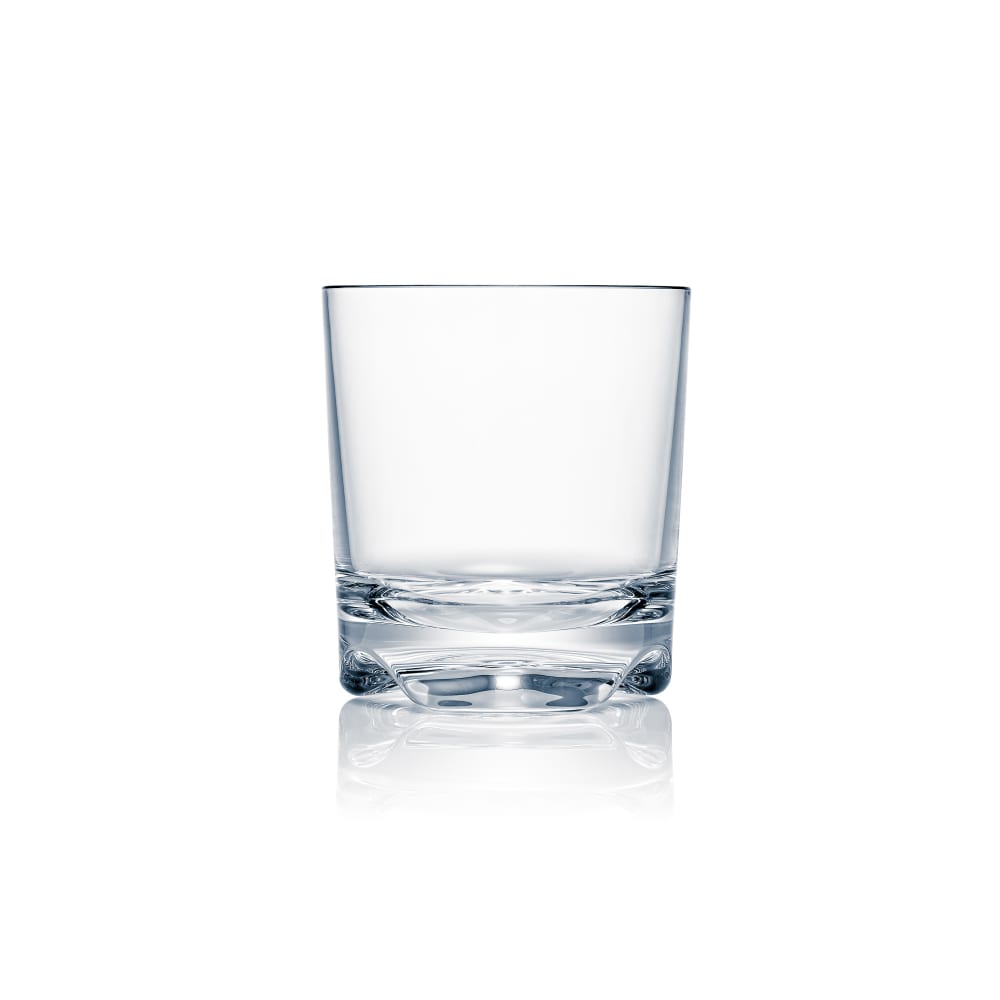 Strahl N100053 12 1/2 oz Vivaldi Double Old Fashion Glass, Plastic, Clear