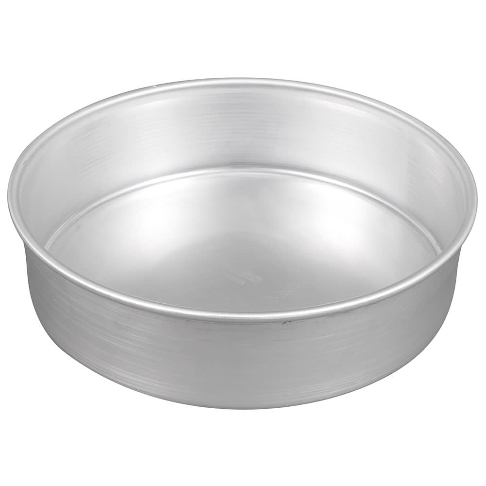 Winco ACP103 Aluminum Layer Cake Pan, 10 x 3"