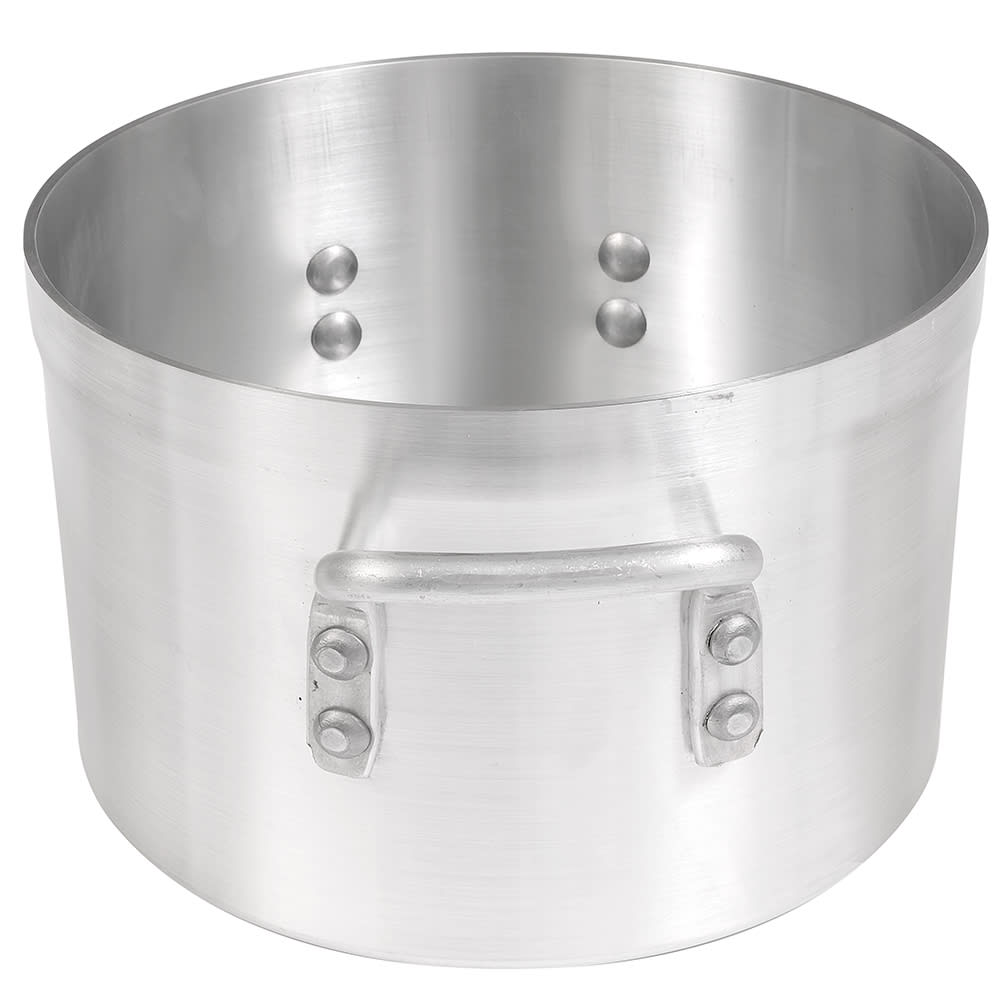 Winco AXS-80 Stock Pot, 80-Quart, Aluminum 