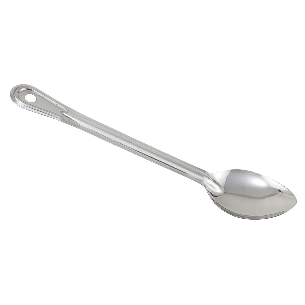 Winco Slotted Basting Spoon with Stop Hook and Bakelite Handle 15-Inch 