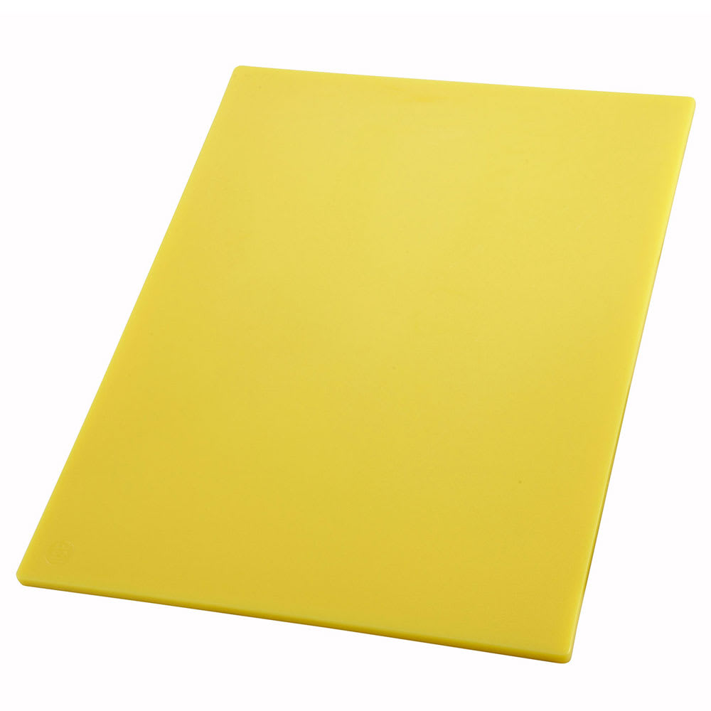 CUTTING BOARD 18&quot; X 24&quot; X 1/2&quot; 
THICK YELLOW