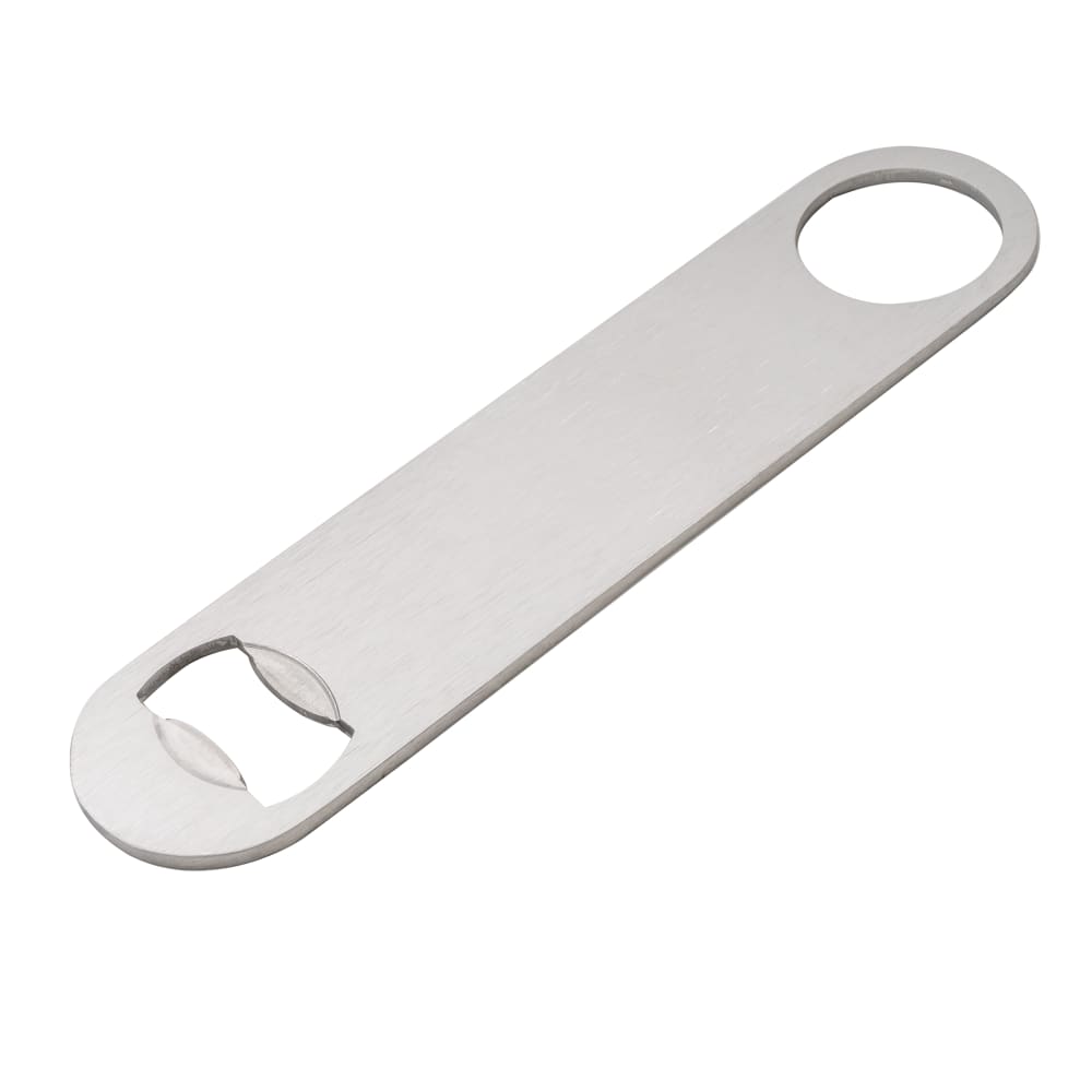 Winco CO-902 Twist & Out Chrome-Plated Can Opener - 8-3/4 Inch Long With Soft Grip Crank Handle - View #2
