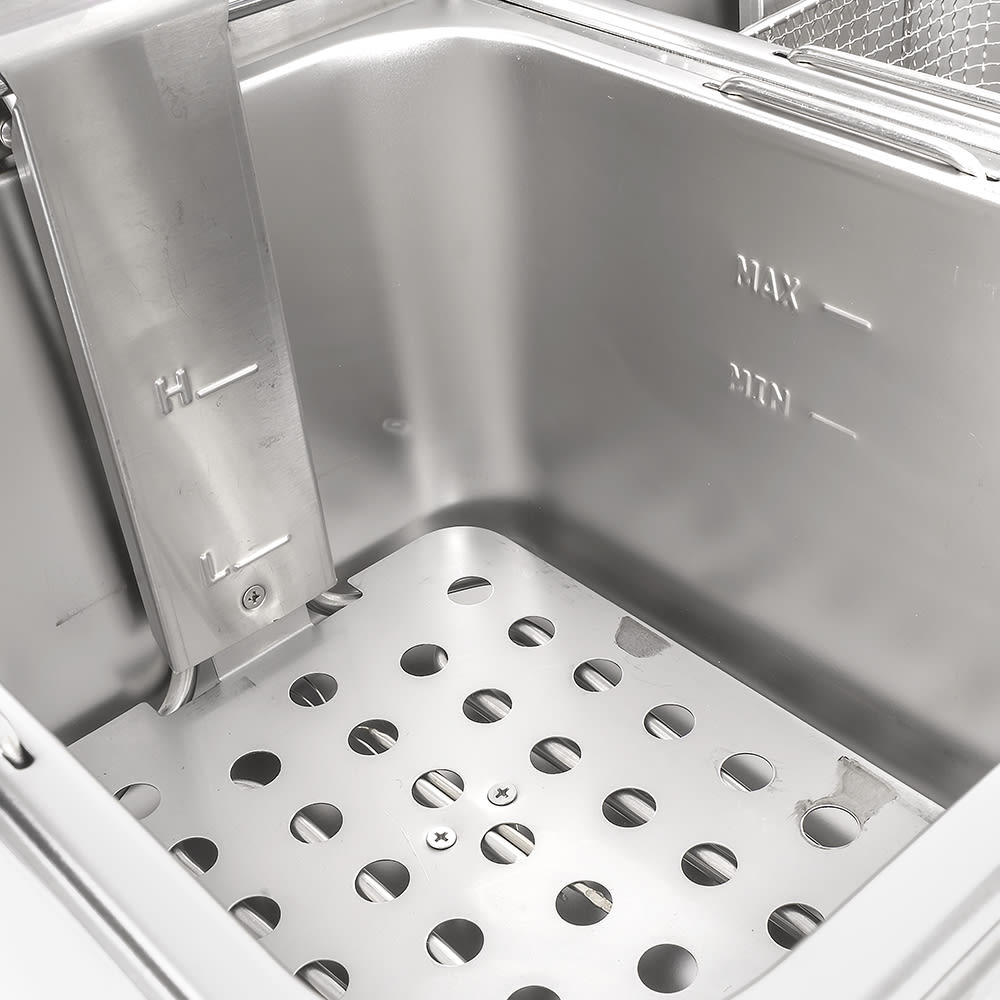 Winco EFT32 Countertop Electric Fryer (2) 16 lb Vats, 120v