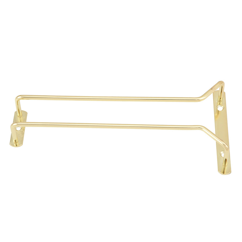 Chrome Plated 16-Inch Glass Hanger Rack Winco GHC-16 
