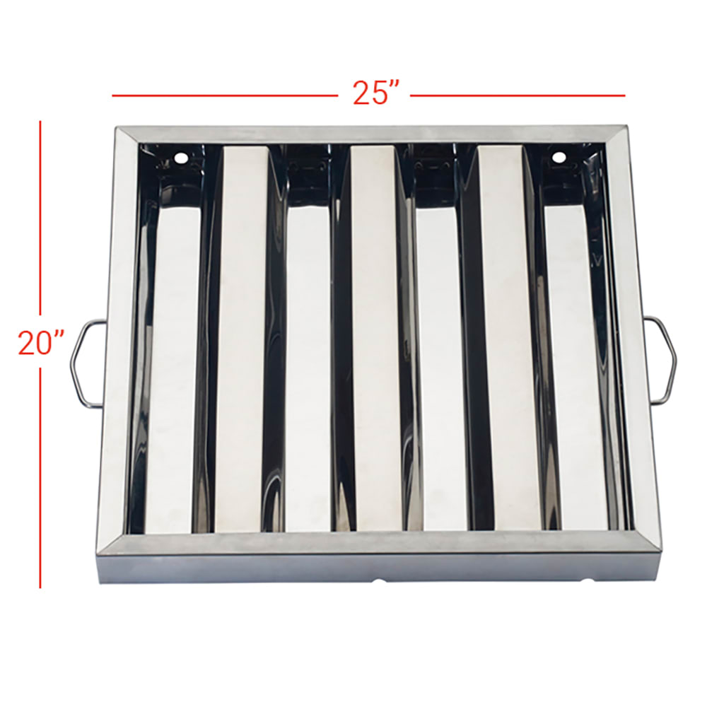 canopy baffle filter