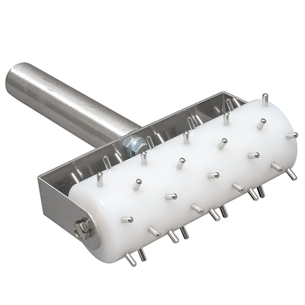 Winco RD-5 Full-Size Dough Roller Docker with Stainless Steel Handle 