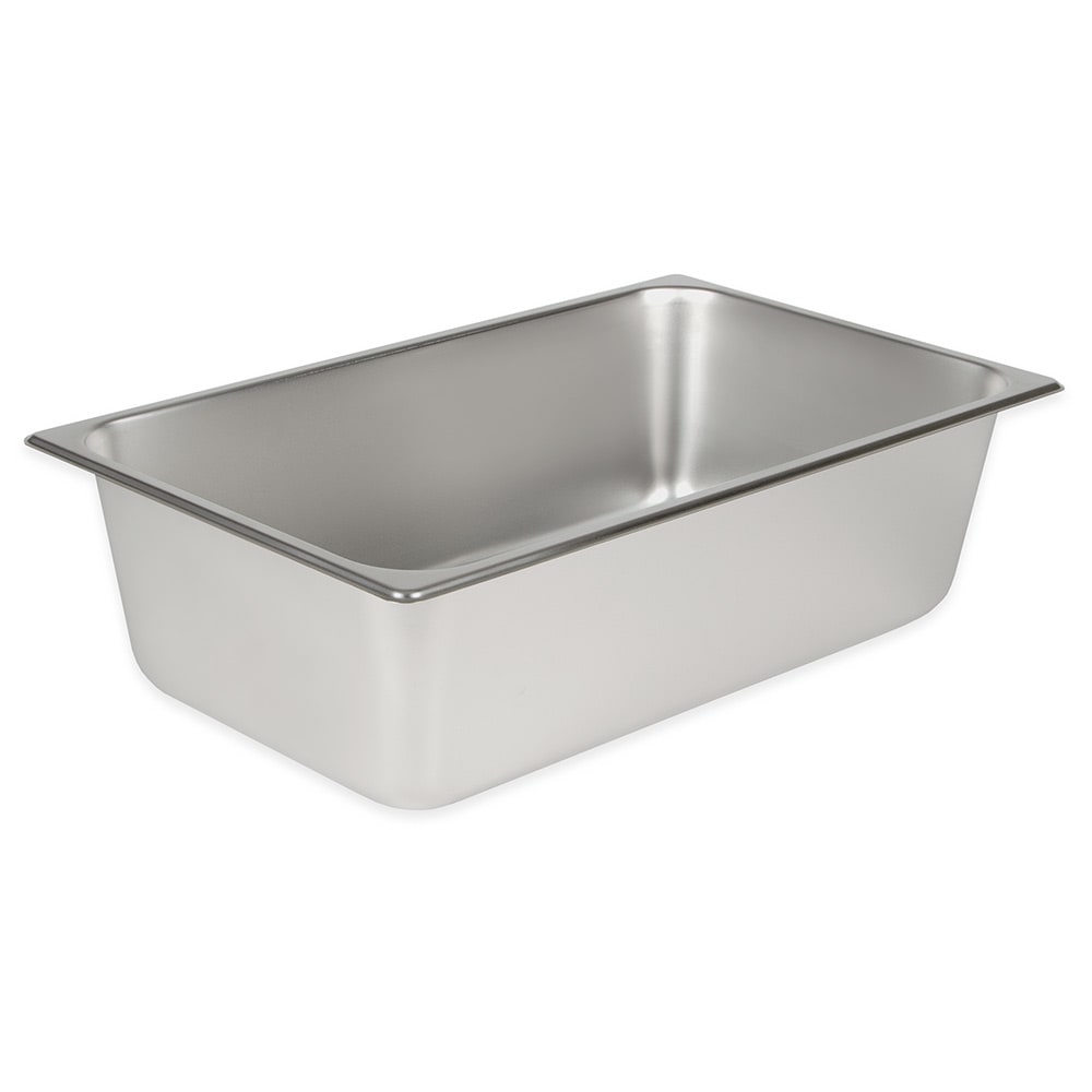 6 STEAMPAN166 SignatureWares™ Commercial Stainless Steel Steam Table Pan 1/6 Size 