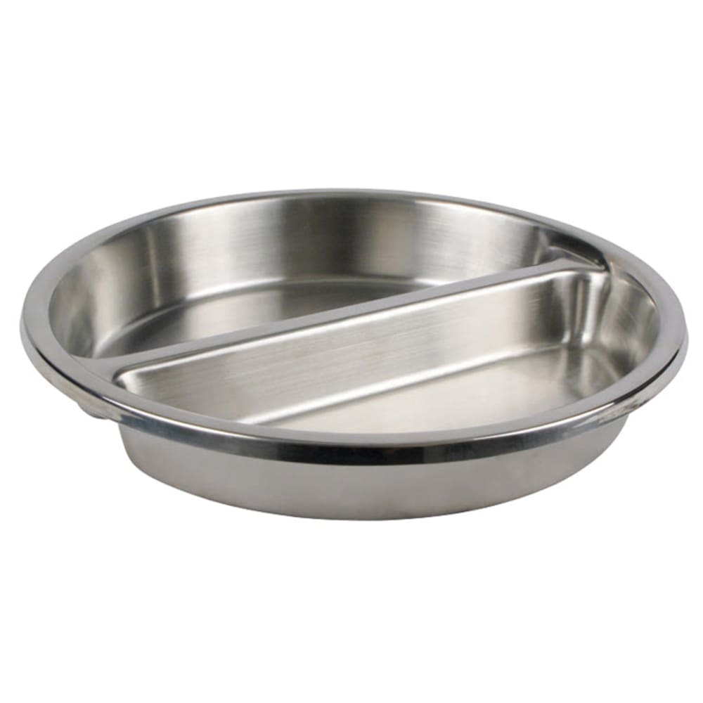 Winco SPFD2 2.5-Inch Deep N Full-Size Stainless Steel Divided Steam Table Pan 
