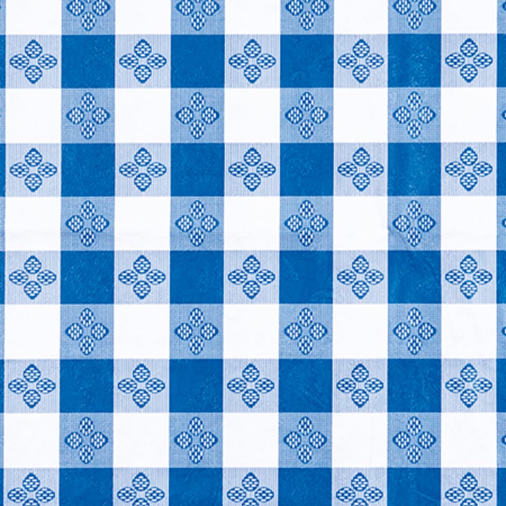 Winco TBCS-52B Checkered Table Cloth 52-Inch x 52-Inch Blue 